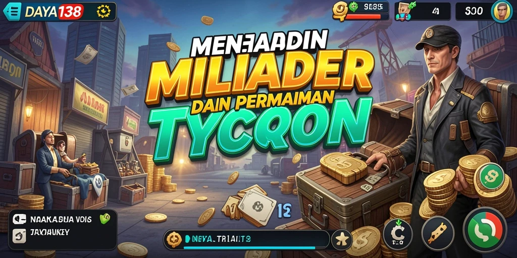 Screenshot gameplay DAYA138 menampilkan strategi dan pengelolaan bisnis yang menarik.