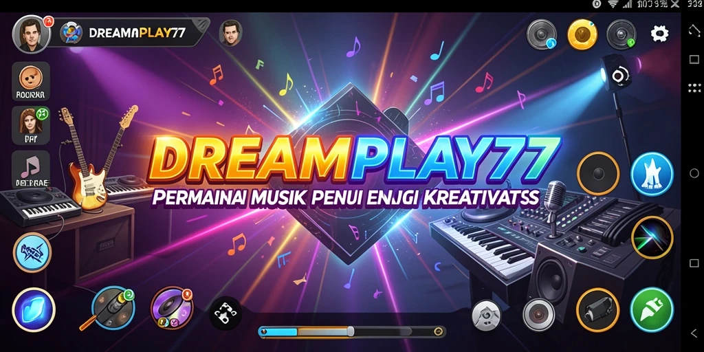 Tampilan gameplay DREAMPLAY77 yang menggugah semangat dan interaktif.