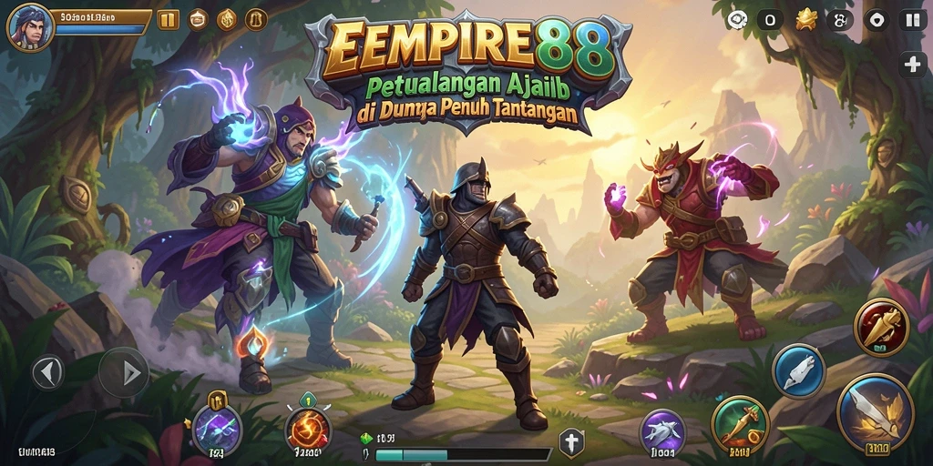 Tampilan gameplay EMPIRE88 yang menakjubkan dan penuh aksi.