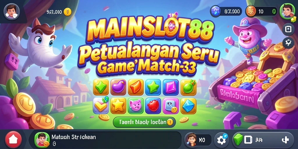 Gameplay seru dan menantang di MAINSLOT88 dengan grafis colorful.
