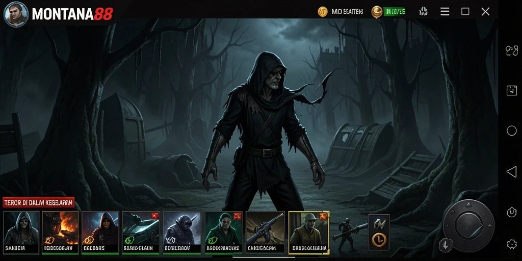 Gameplay menegangkan dengan suasana Horror yang mencekam.
