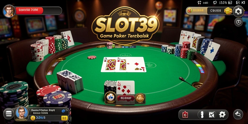 Tampilan menarik saat bermain Poker di SLOT39