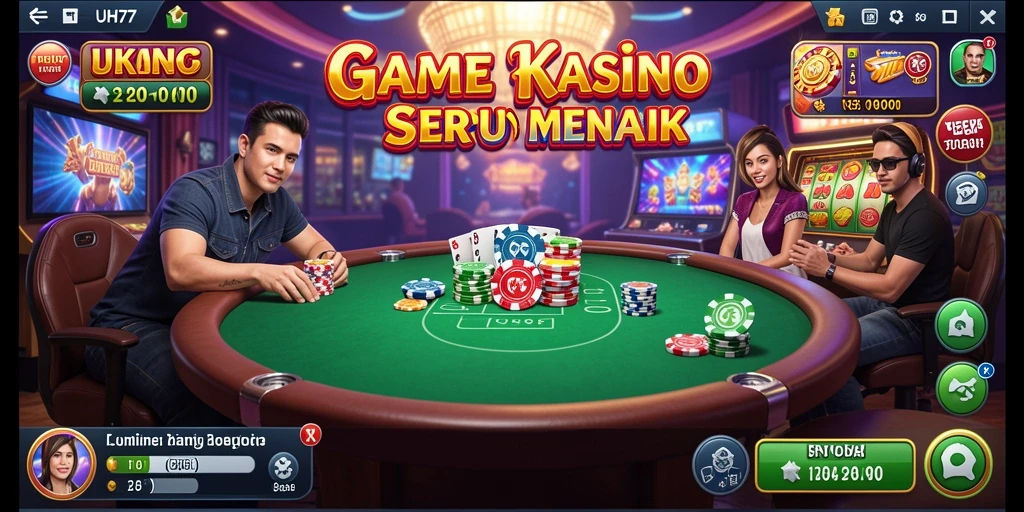 Tampilan gameplay UH77 yang menegangkan dan menarik.