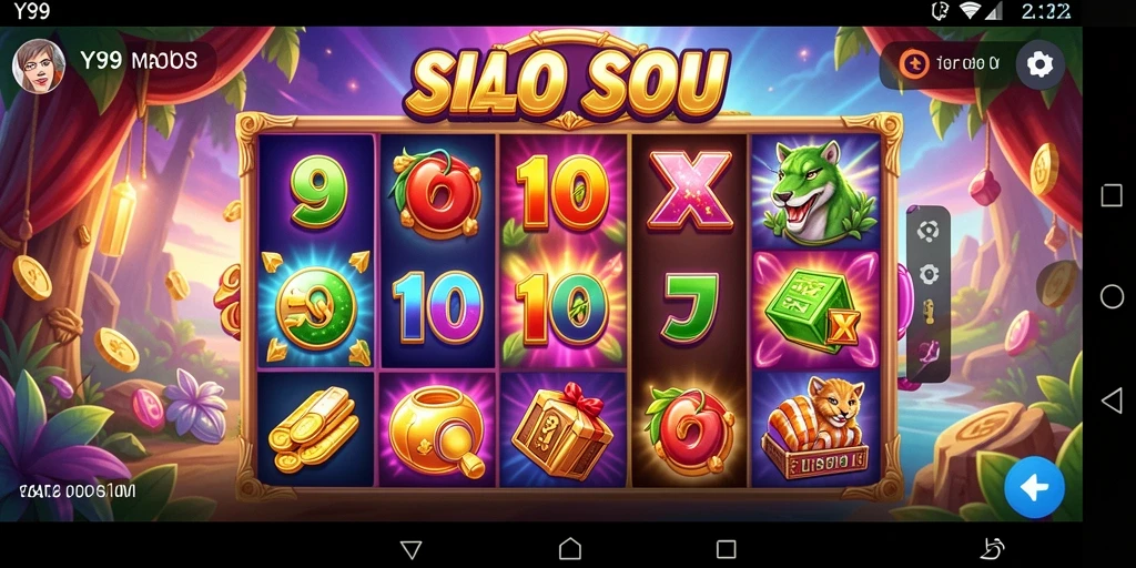 Tampilan menarik dari permainan Slot Y89 yang menyenangkan.