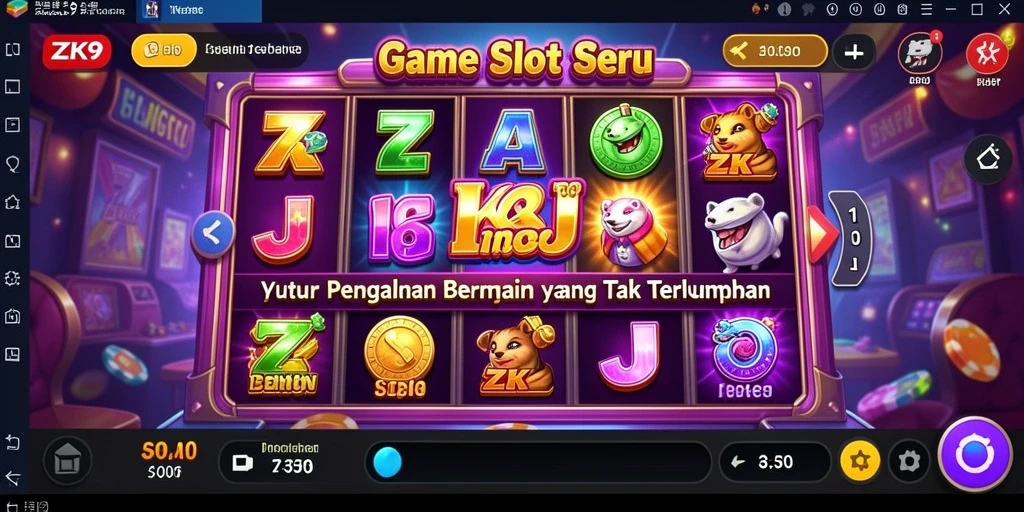 Tangkapan layar ZK9 menampilkan pengalaman gameplay yang penuh warna dan dinamis.
